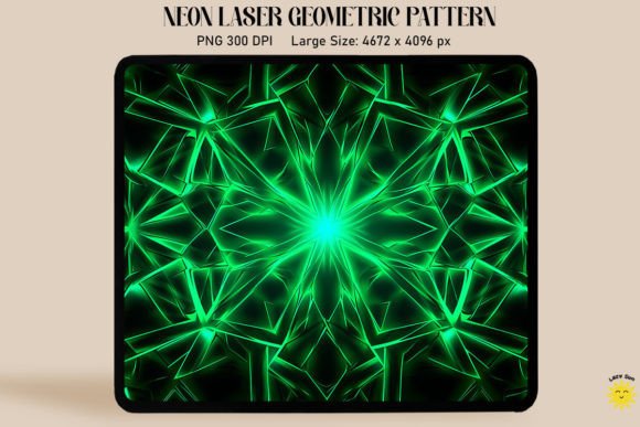 Download Neon Vibrant Green Laser Pattern - Premium Resources