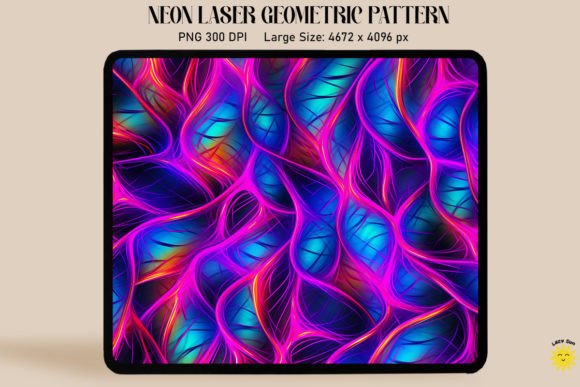 Download Neon Vibrant Colorful Laser Pattern - Laser pattern Collection