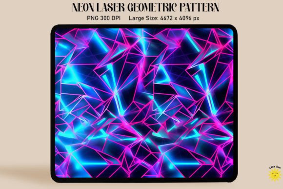 Download Neon Vibrant Colorful Laser Pattern - Premium Resources